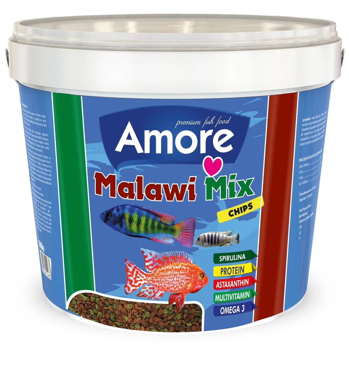 Amore • Malawi Mix Chips • 3 kg kova