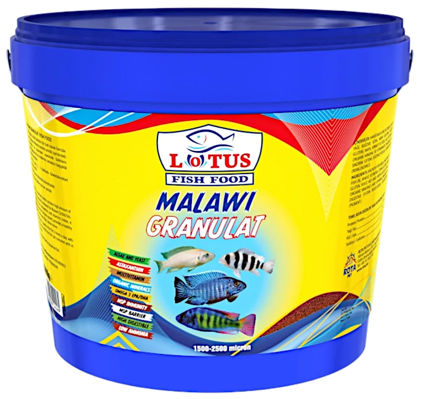 Lotus • Malawi Granulat • 3 kg kova