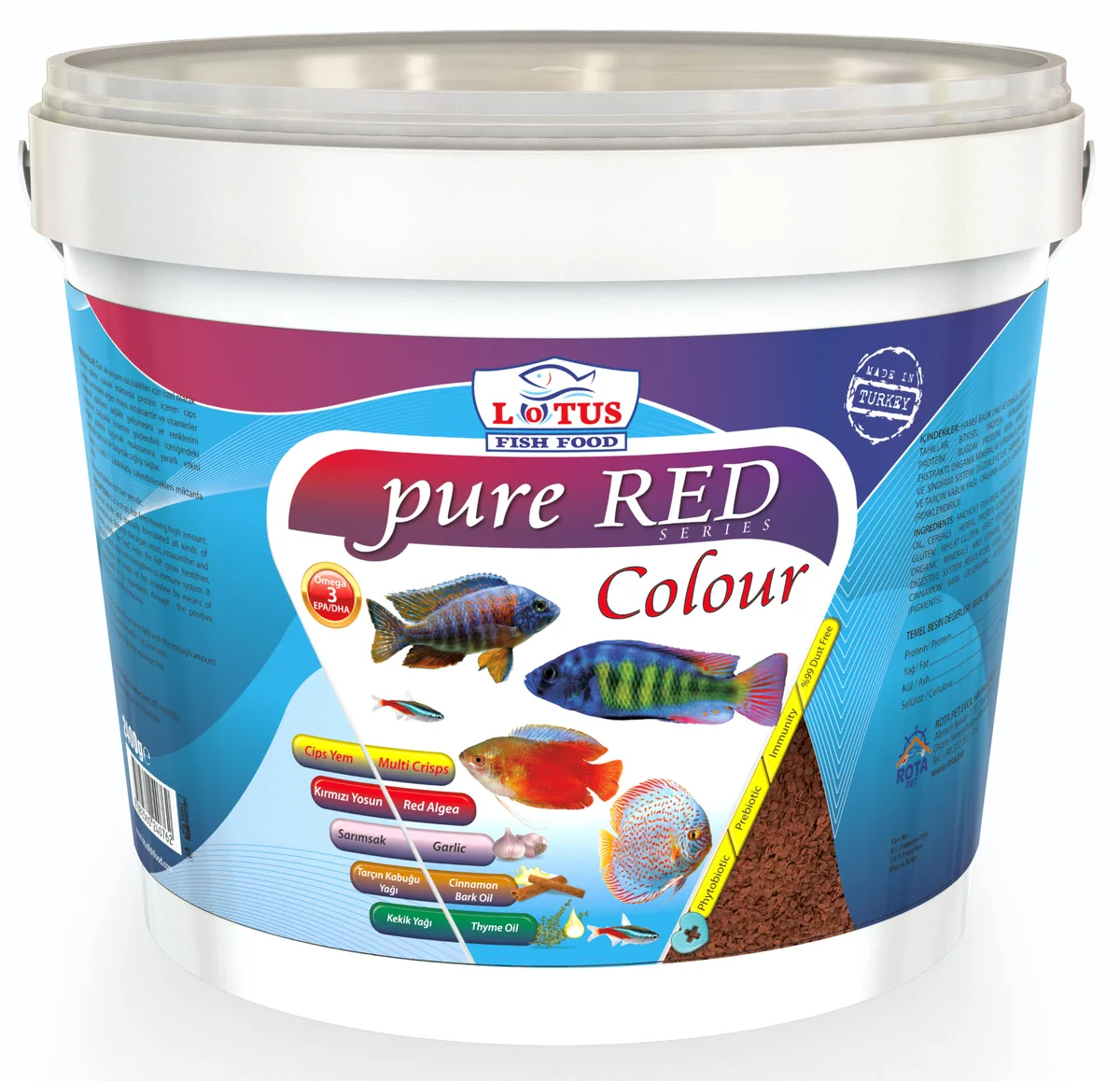 Lotus • Pure Red Colour • 3 kg kova