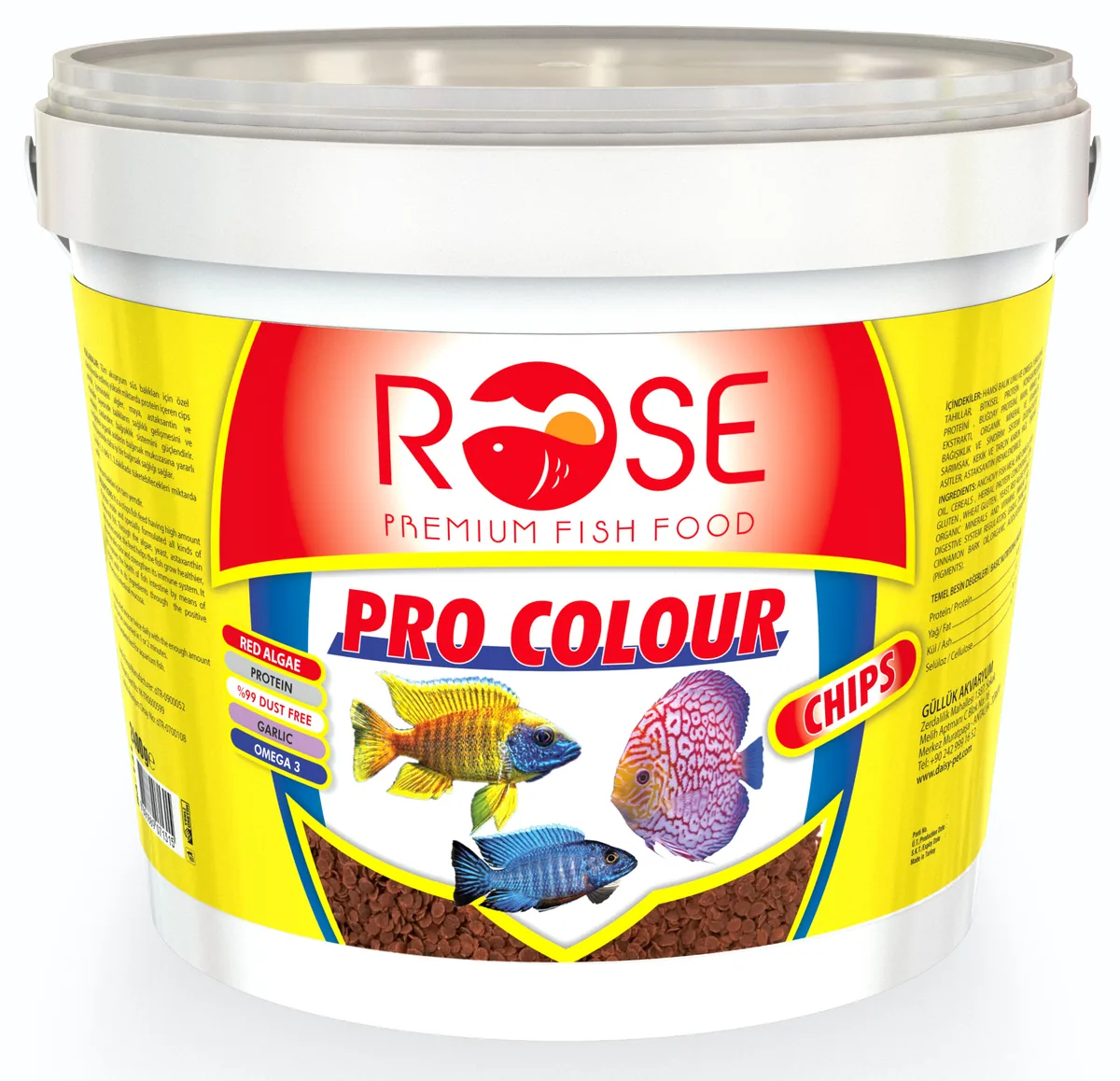 Rose • Pro Colour Chips • 3 kg kova