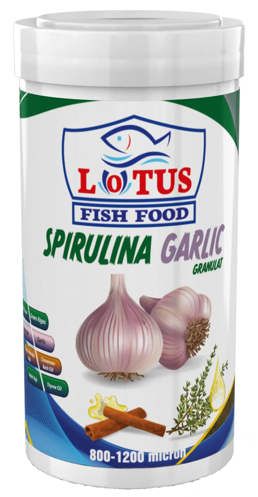 Lotus • Spirulina Garlic • 100 ml kutu