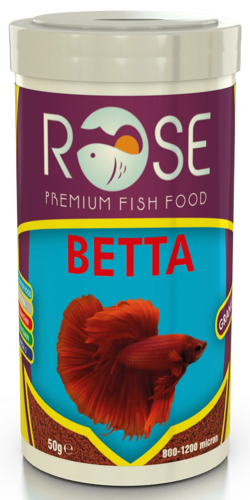 Rose Betta 100 ml kutu örneği