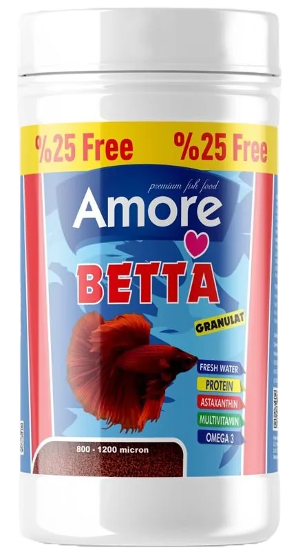 Amore Beta Granulat • 100 ml kutu örneği
