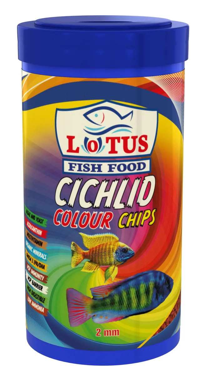 Lotus • Cichlid Colour Chips • 1000 ml kutu