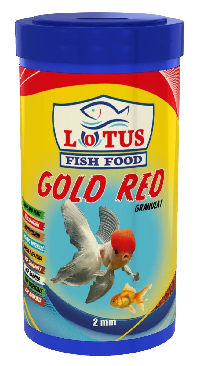 Lotus • Gold Red Granulat • kutu örneği