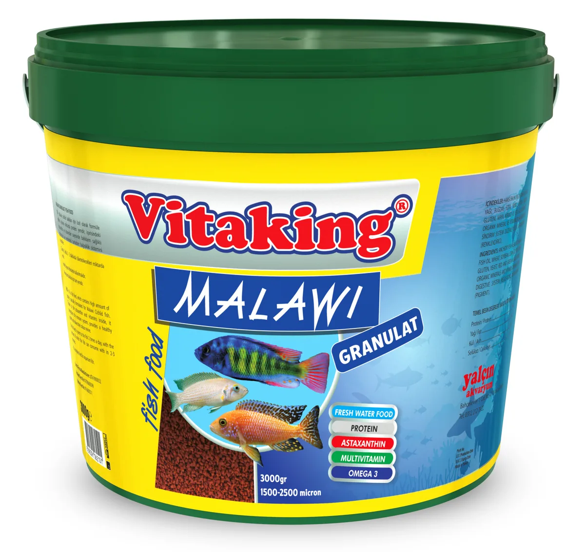 Vitaking • Malawi Granulat • kova örneği