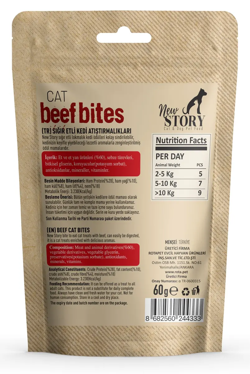 Beef bites • Arka yüz