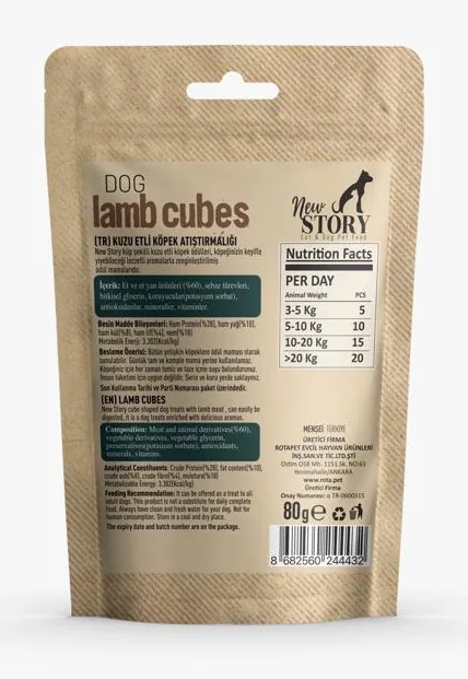 Kuzu etli cubes • Arka yüz